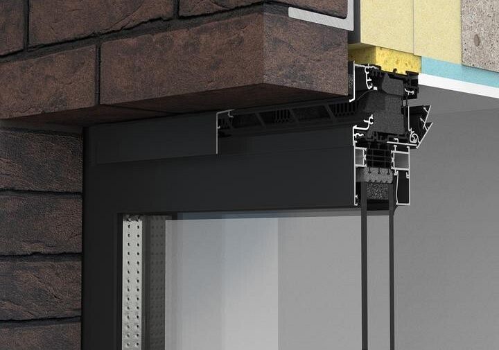 Ventilatieroosters op het raamkader