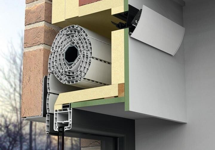 Ventilatieroosters in de rolluikbak